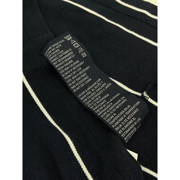 Nautica Men's Polo Shirt Performance Deck Shirt Sz XL Navy Blue Red Logo Striped - Picture 7 of 10